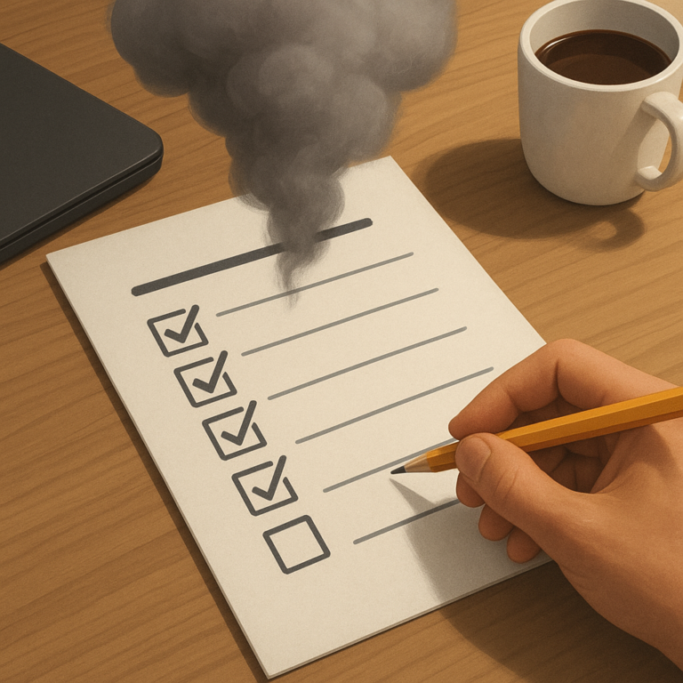 Como montar uma checklist de smoke test para a publicação de um produto web